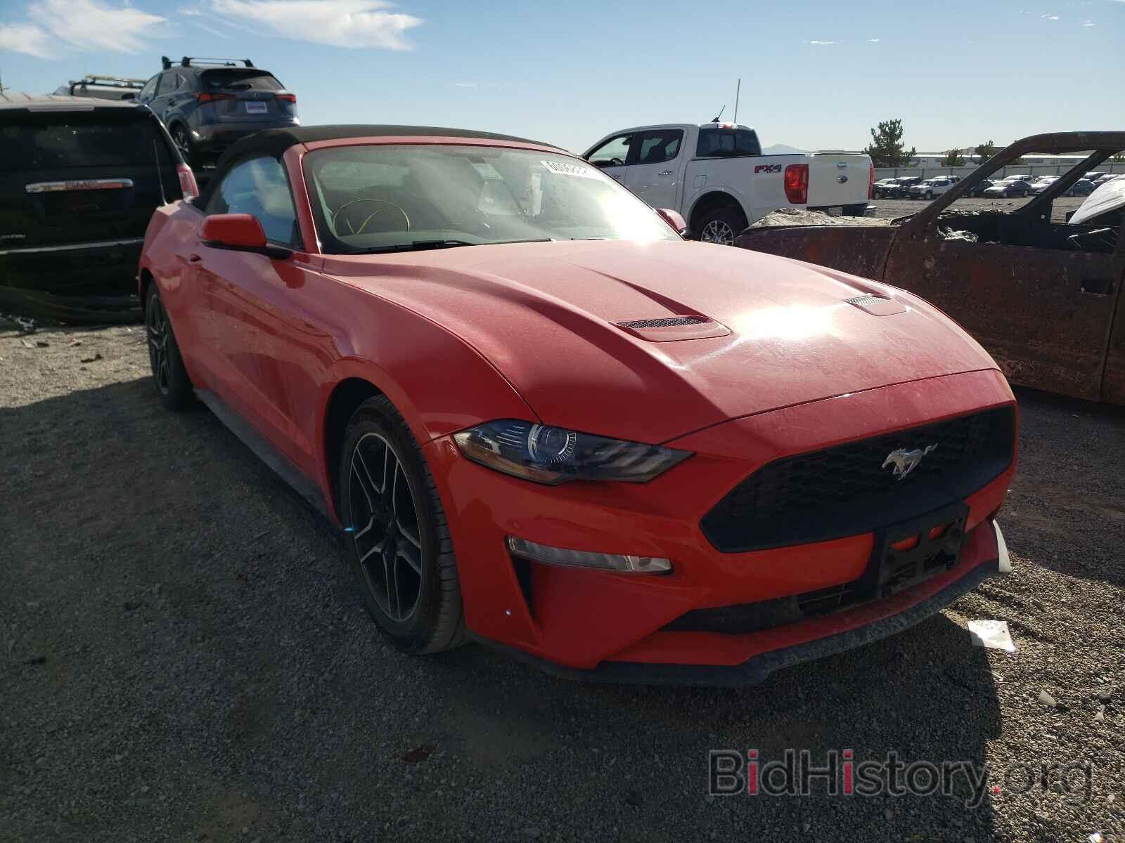 Photo 1FATP8UH3L5120265 - FORD MUSTANG 2020