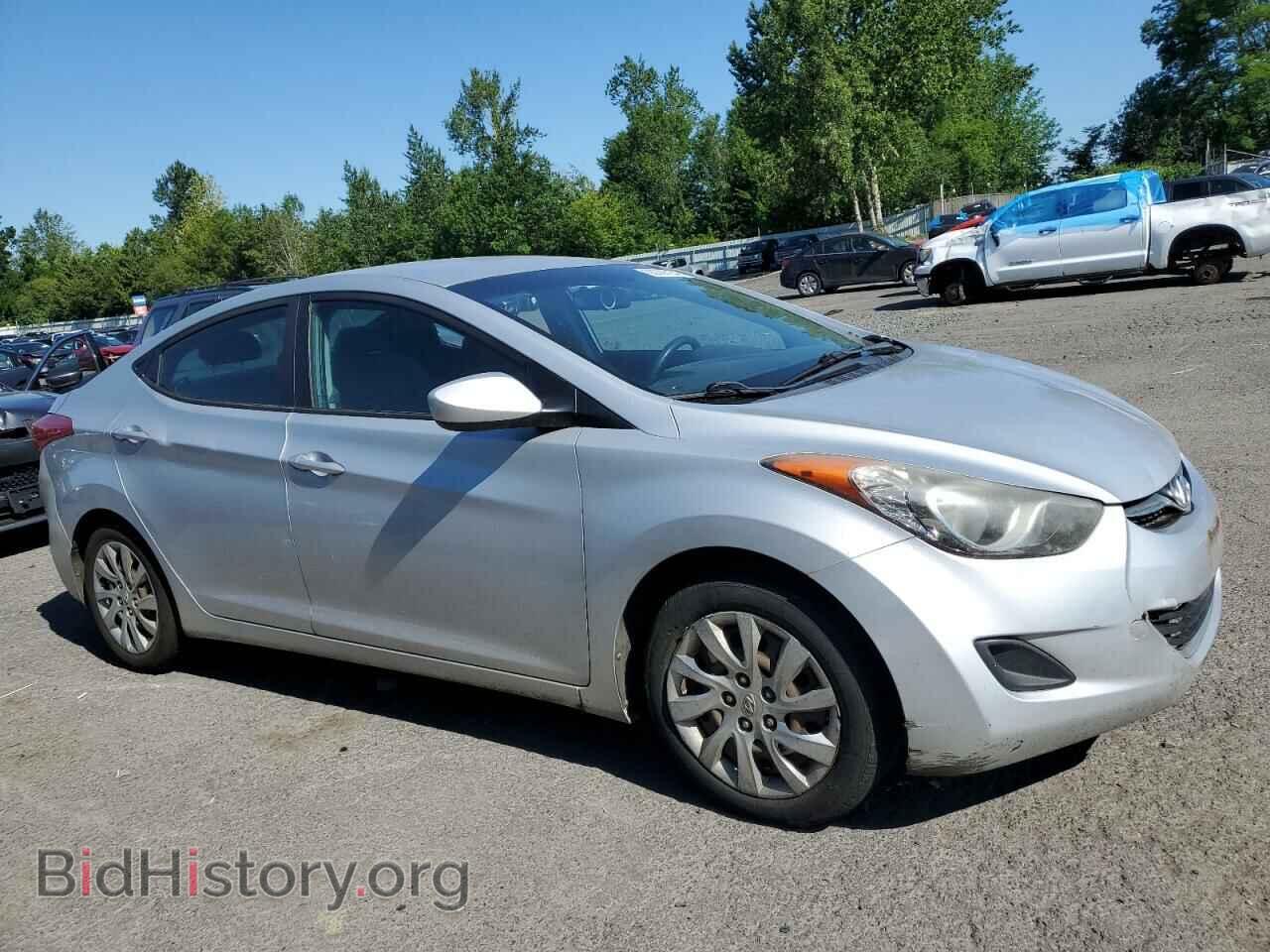 2012 HYUNDAI ELANTRA - VIN: KMHDH4AE6CU352276 - Фото 4