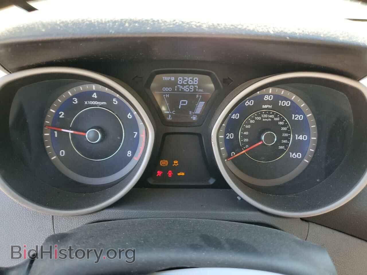 2012 HYUNDAI ELANTRA - VIN: KMHDH4AE6CU352276 - Фото 9