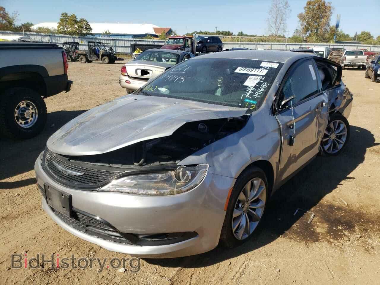 2015 CHRYSLER 200 - VIN: 1C3CCCBB8FN749942 - Фото 2