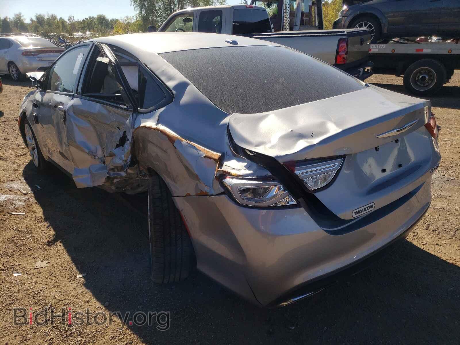 2015 CHRYSLER 200 - VIN: 1C3CCCBB8FN749942 - Фото 3