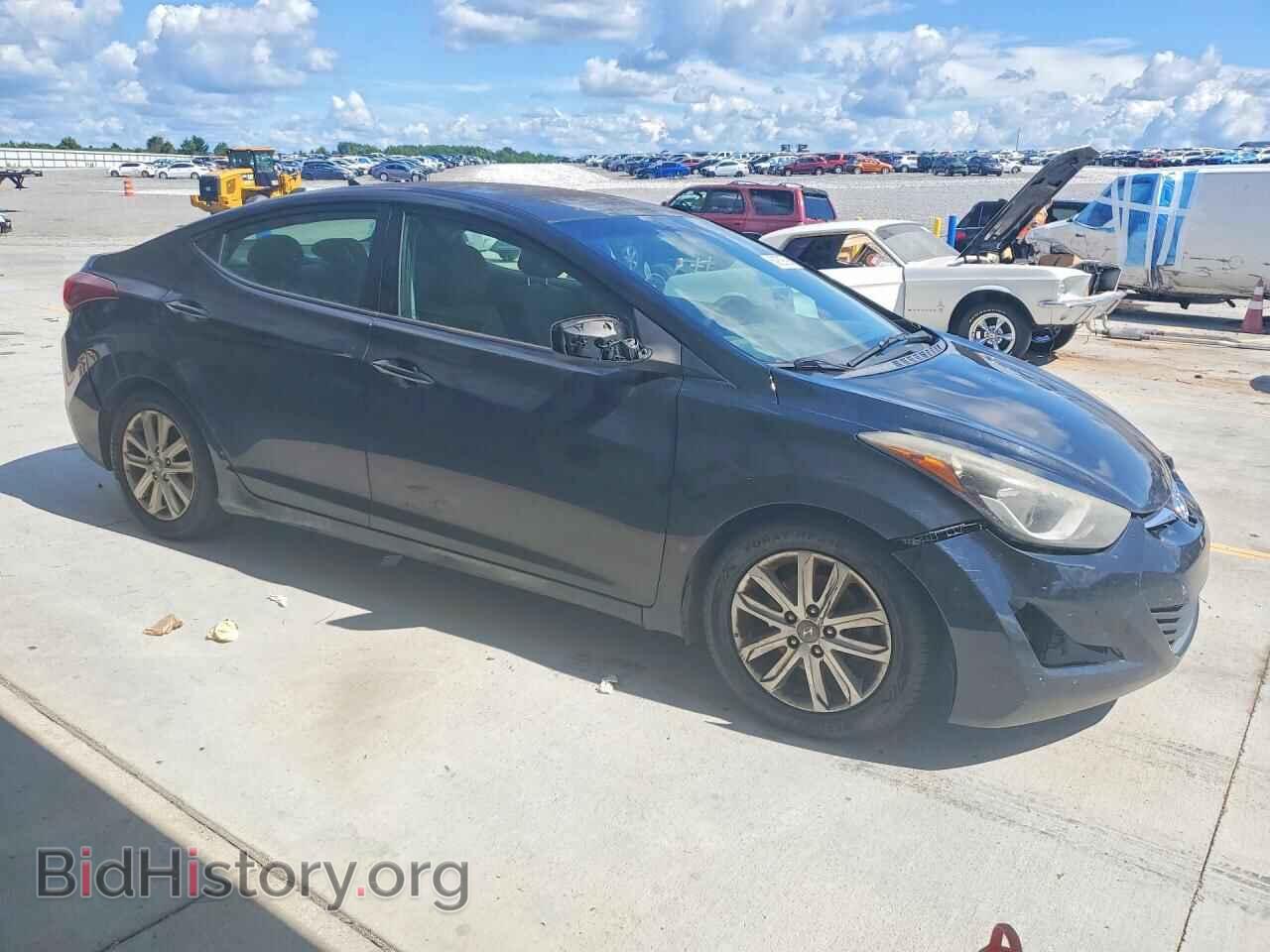 2014 HYUNDAI ELANTRA - VIN: 5NPDH4AE8EH543778 - Фото 4