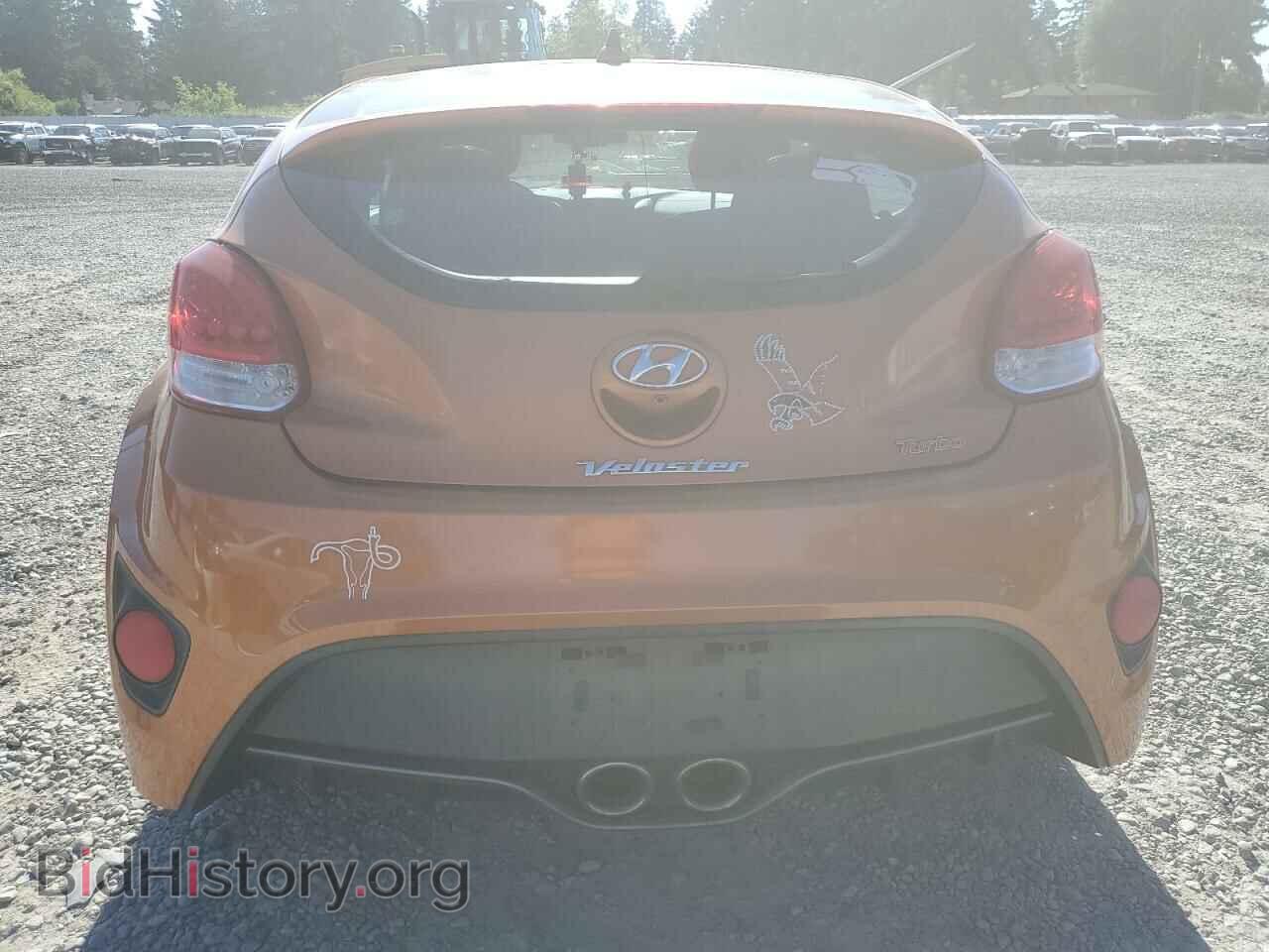 2016 HYUNDAI VELOSTER - VIN: KMHTC6AE8GU281139 - Фото 6