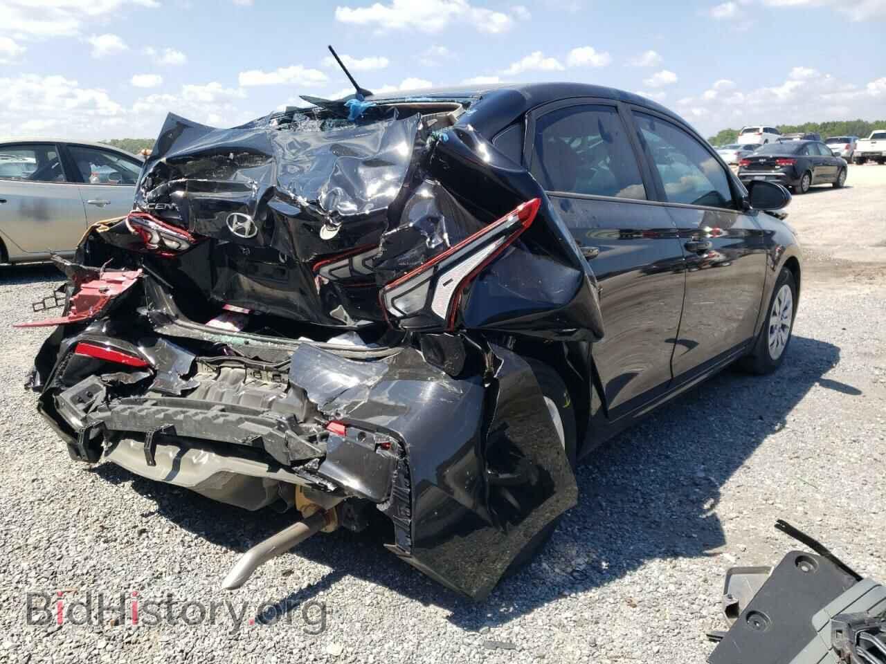 2021 HYUNDAI ACCENT - VIN: 3KPC24A67ME146331 - Фото 4