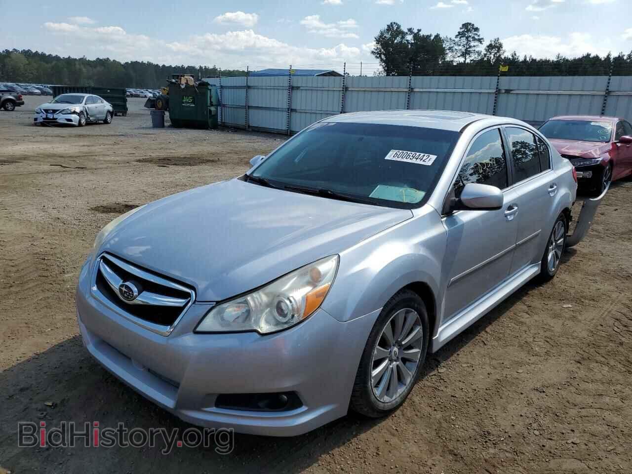 2012 SUBARU LEGACY - VIN: 4S3BMEL66C2010034 - Фото 2