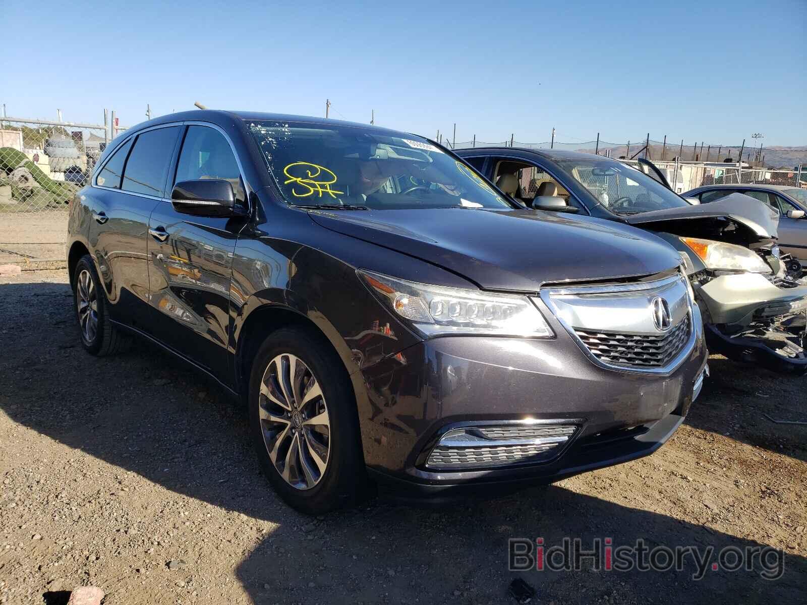 Photo 5FRYD3H49FB004346 - ACURA MDX 2015