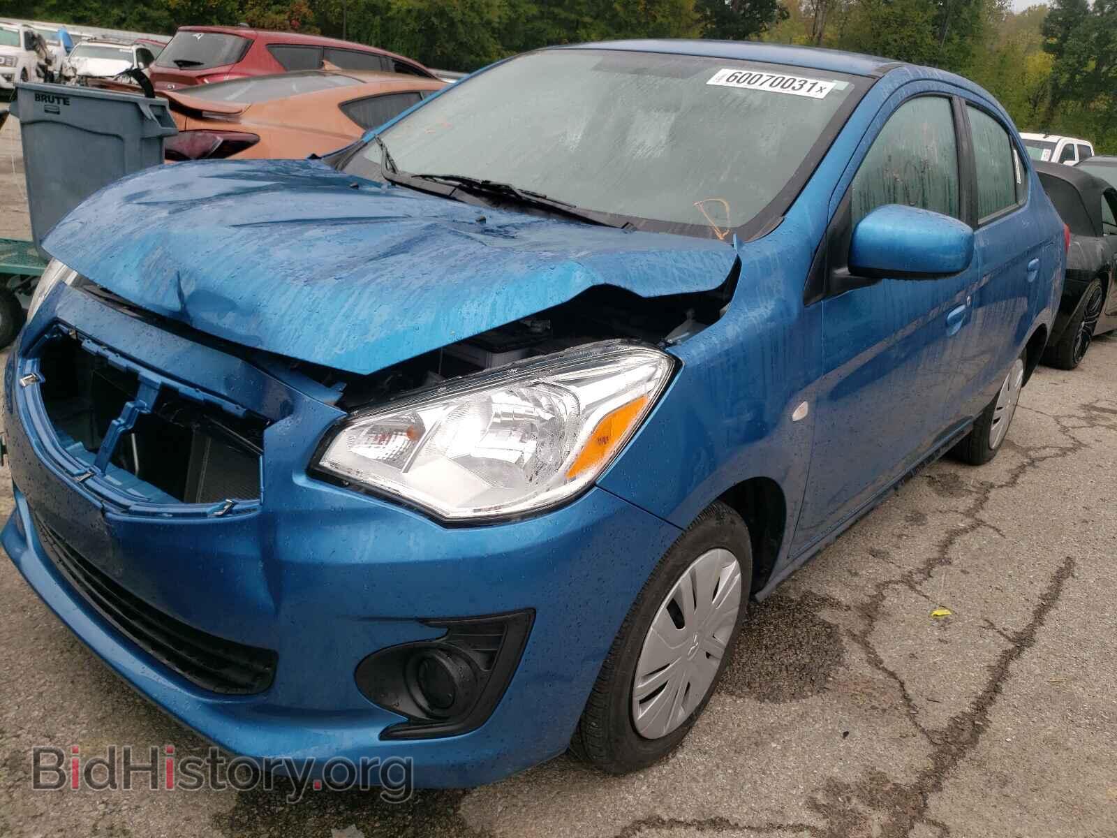 2019 MITSUBISHI MIRAGE - VIN: ML32F3FJ7KHF15869 - Фото 2