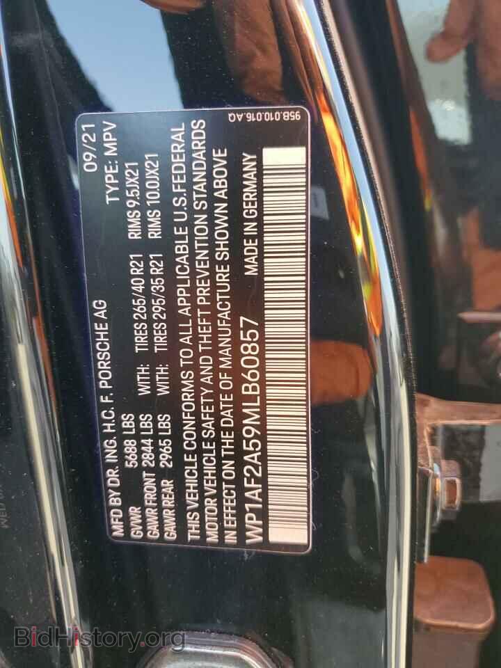 2021 PORSCHE MACAN - VIN: WP1AF2A59MLB60857 - Photo 10