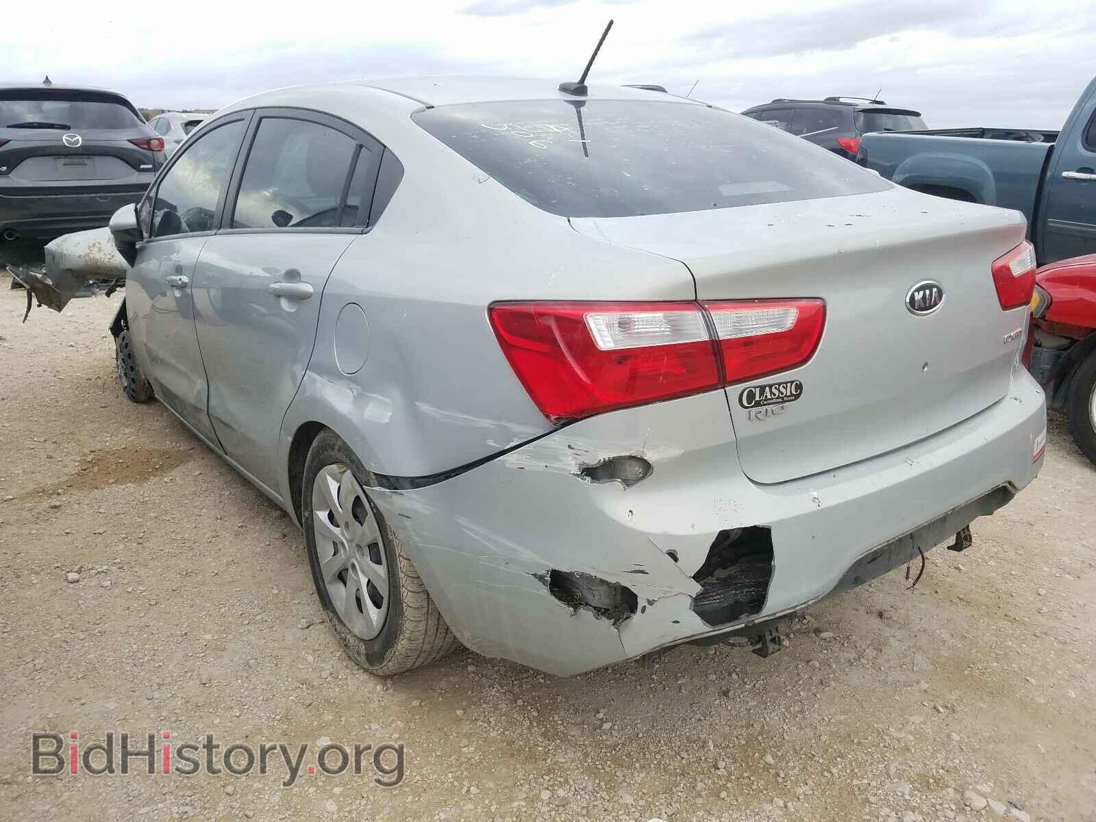 2012 KIA RIO - VIN: KNADN4A33C6065135 - Фото 3