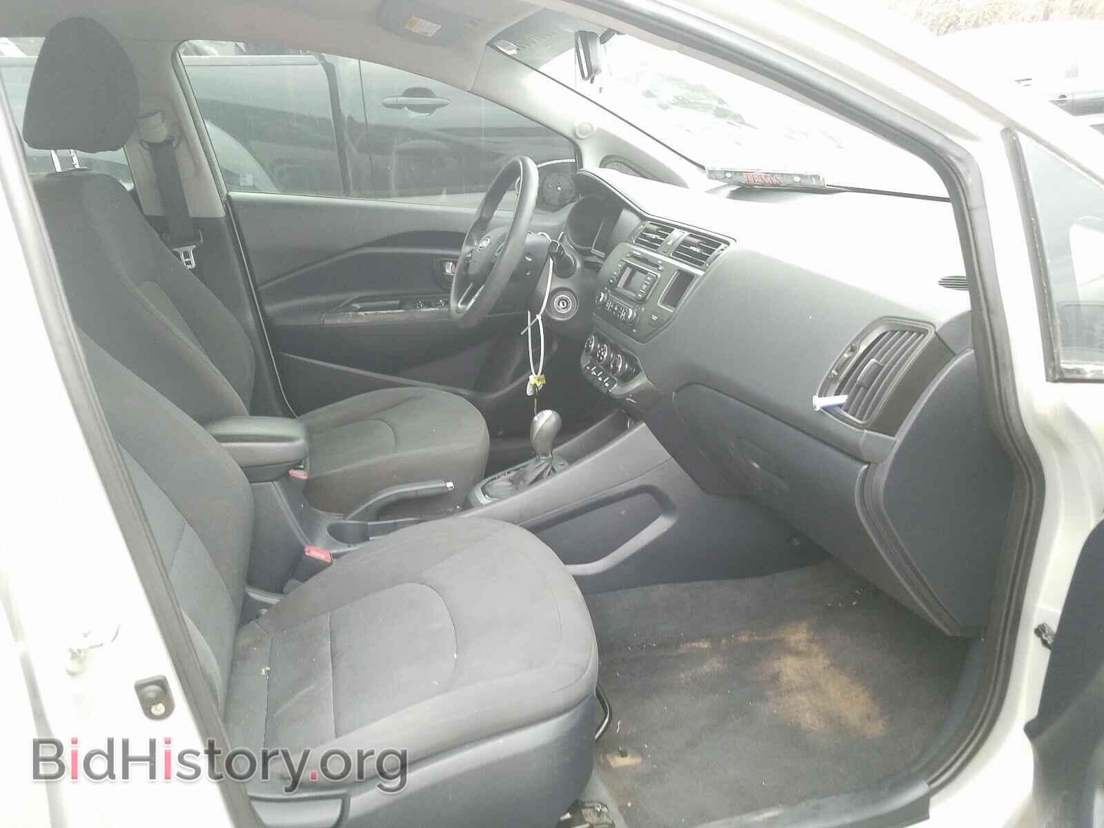 2012 KIA RIO - VIN: KNADN4A33C6065135 - Фото 5