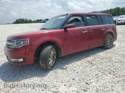 2014 Ford FLEX Limited, red — VIN 2FMHK6D87EBD18828, Copart