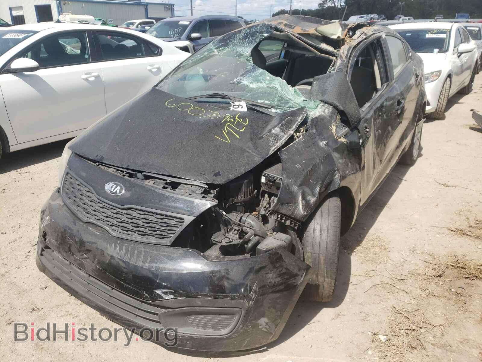 2014 KIA RIO - VIN: KNADM4A3XE6363266 - Фото 2
