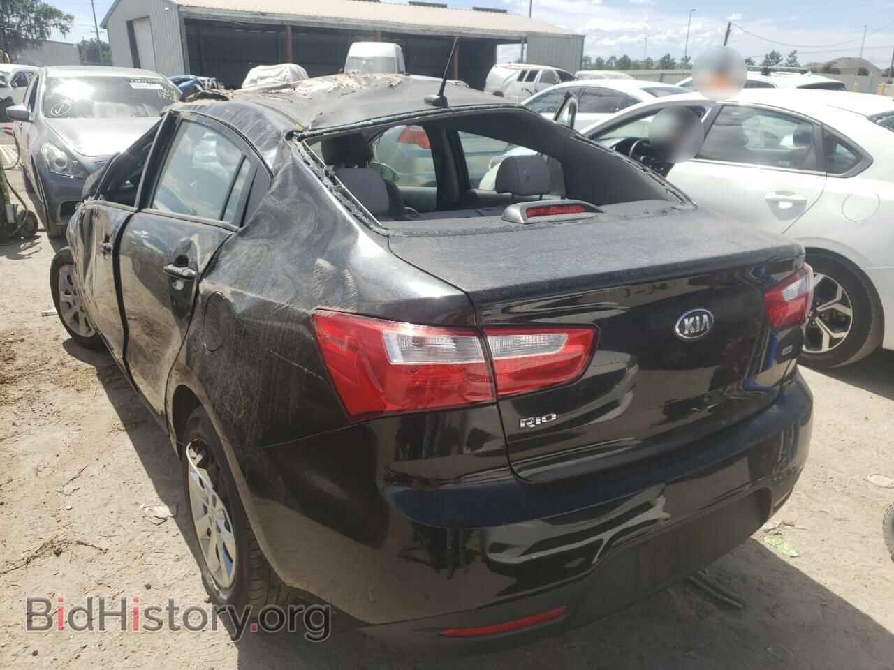 2014 KIA RIO - VIN: KNADM4A3XE6363266 - Фото 3
