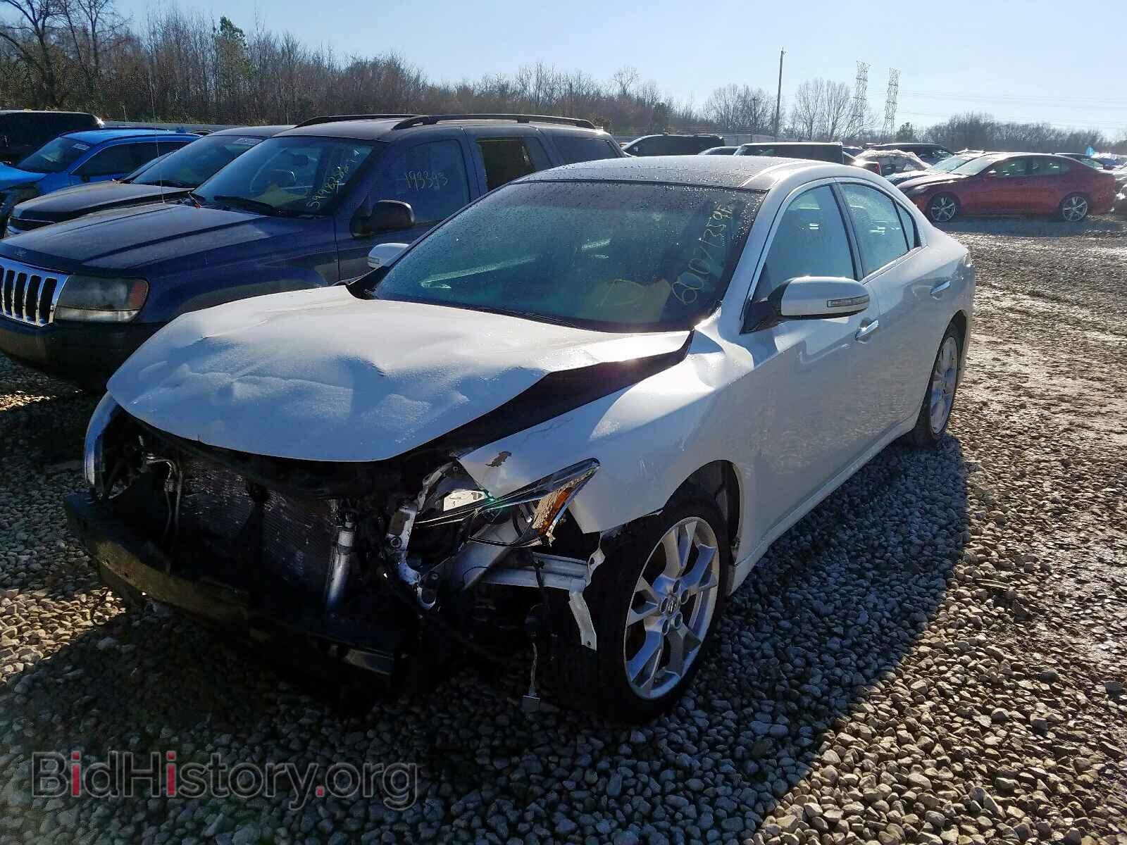 2013 NISSAN MAXIMA S - VIN: 1N4AA5APXDC846897 - Фото 2
