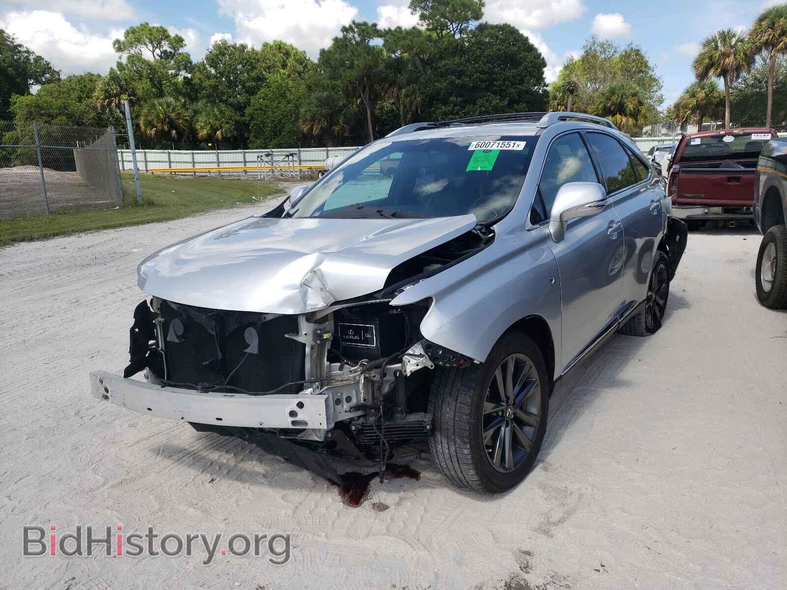 2014 LEXUS RX350 - VIN: 2T2BK1BAXEC227736 - Фото 2
