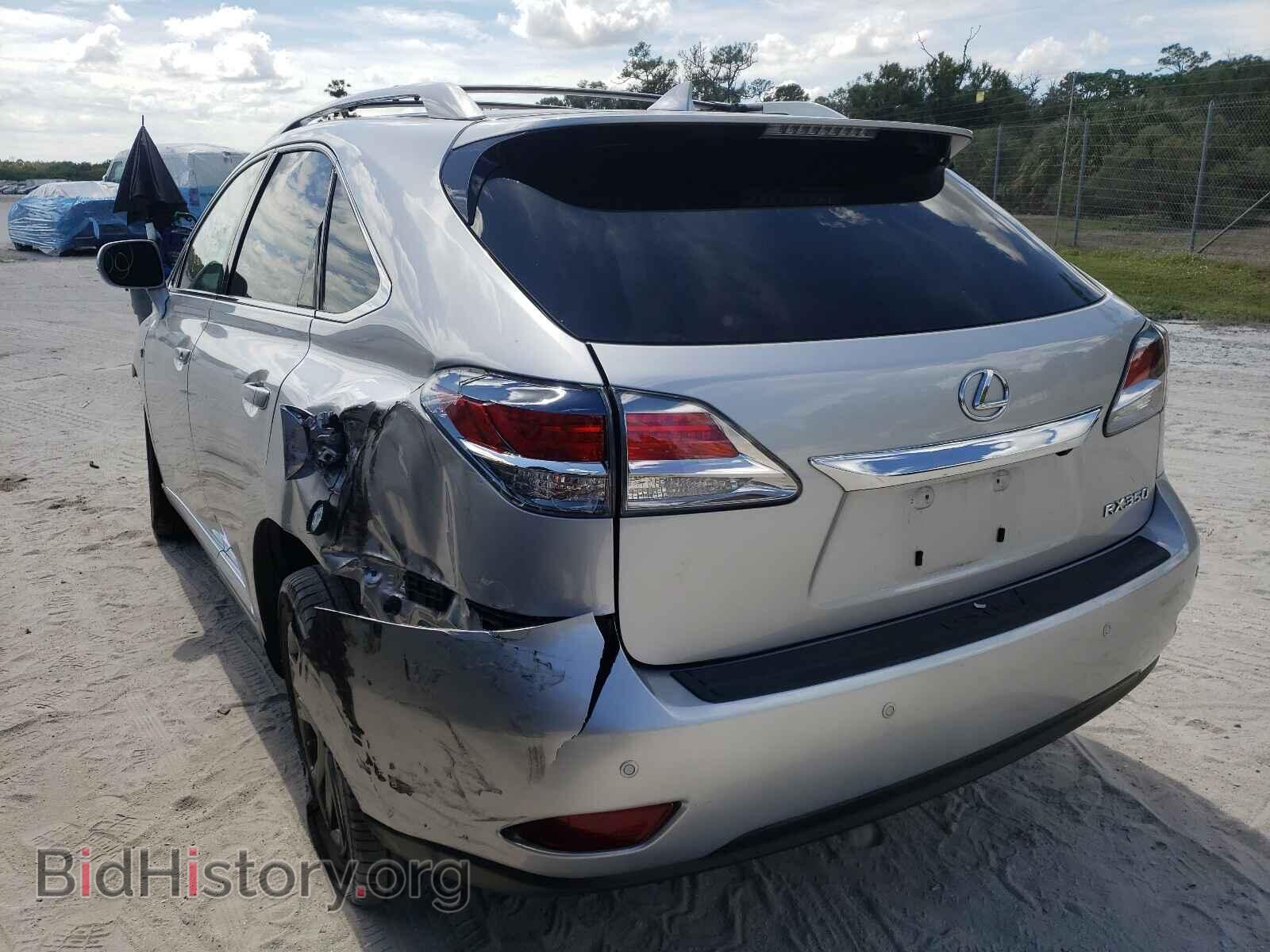 2014 LEXUS RX350 - VIN: 2T2BK1BAXEC227736 - Фото 3