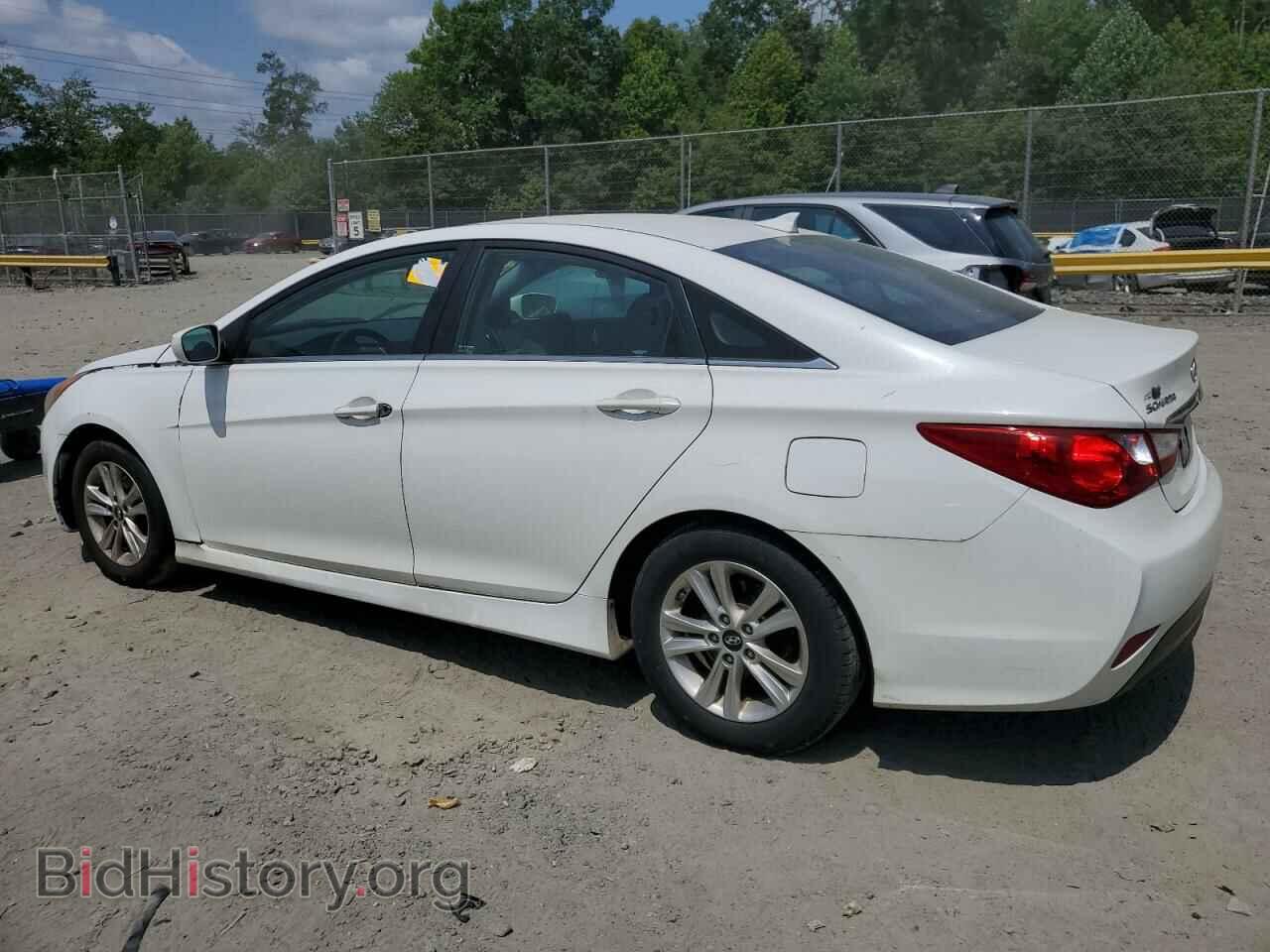 2014 HYUNDAI SONATA - VIN: 5NPEB4AC0EH873371 - Фото 2