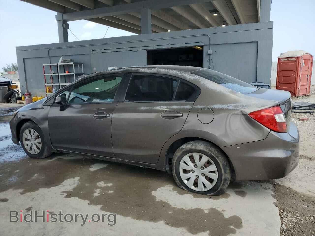 2012 HONDA CIVIC - VIN: 2HGFB2F55CH565610 - Фото 2