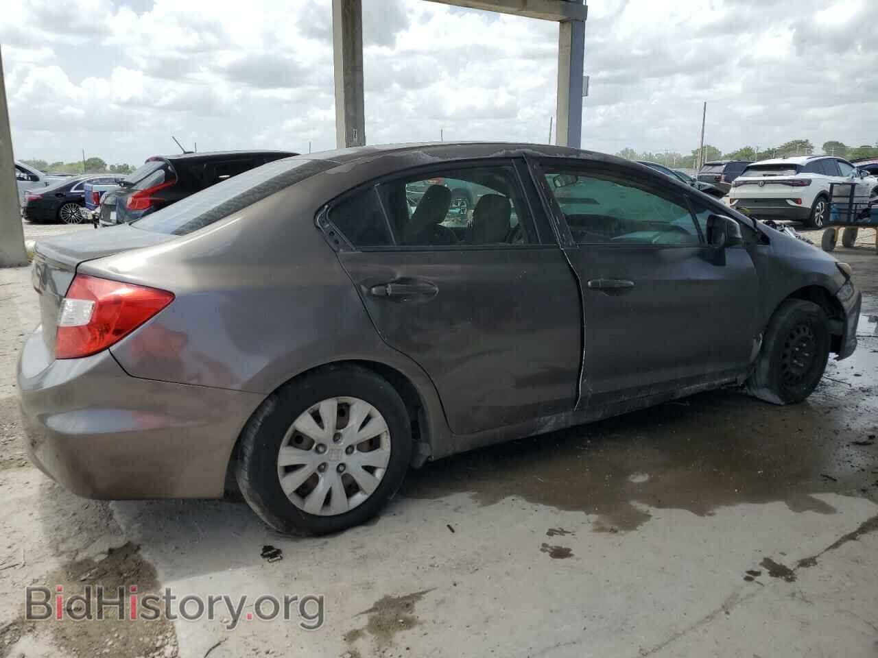 2012 HONDA CIVIC - VIN: 2HGFB2F55CH565610 - Фото 3