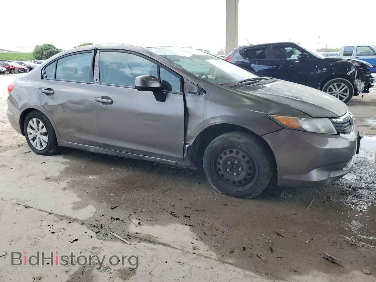 2012 HONDA CIVIC - VIN: 2HGFB2F55CH565610 - Фото 4