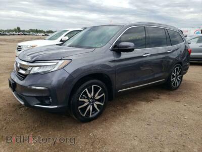 2019 Honda PILOT Touring, gray — VIN 5FNYF5H62KB011917, Copart