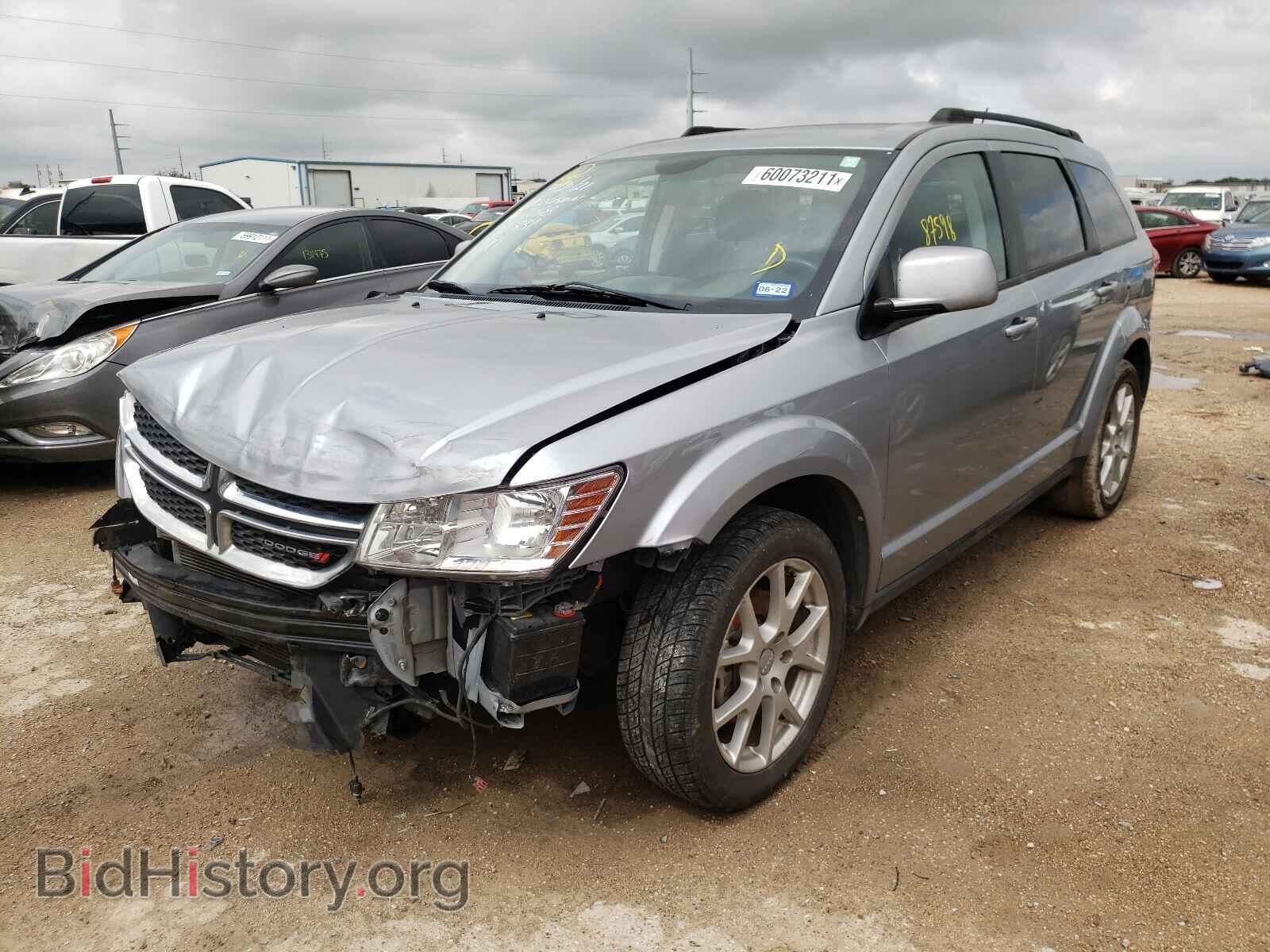 2015 DODGE JOURNEY - VIN: 3C4PDCBB4FT587589 - Фото 2