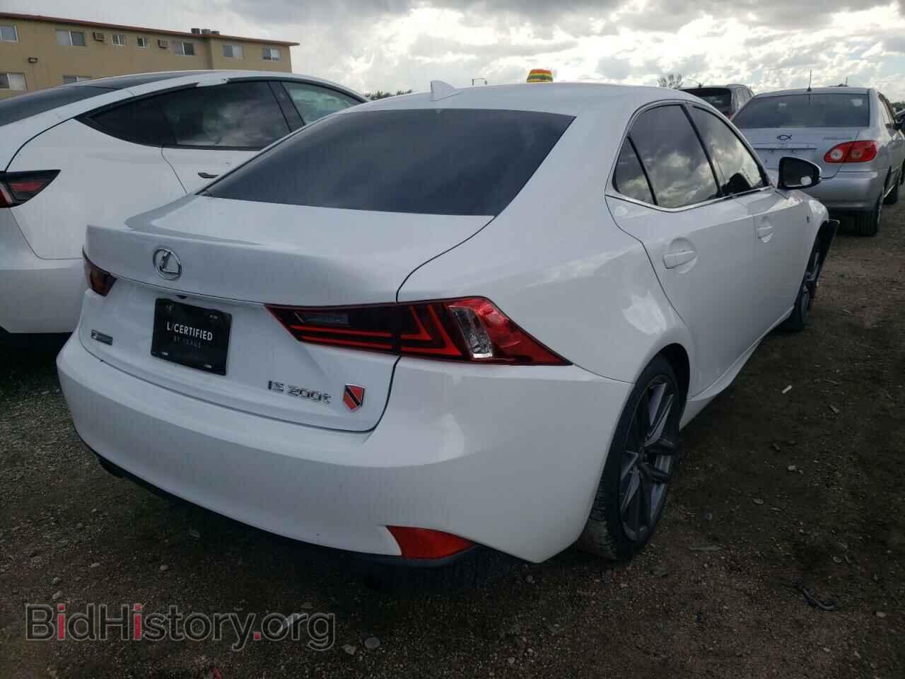 2016 LEXUS IS - VIN: JTHBA1D22G5038154 - Фото 4