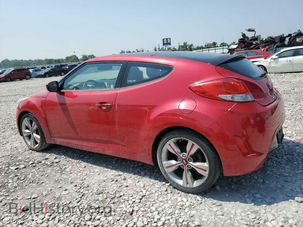 2013 HYUNDAI VELOSTER - VIN: KMHTC6AD3DU085502 - Фото 2