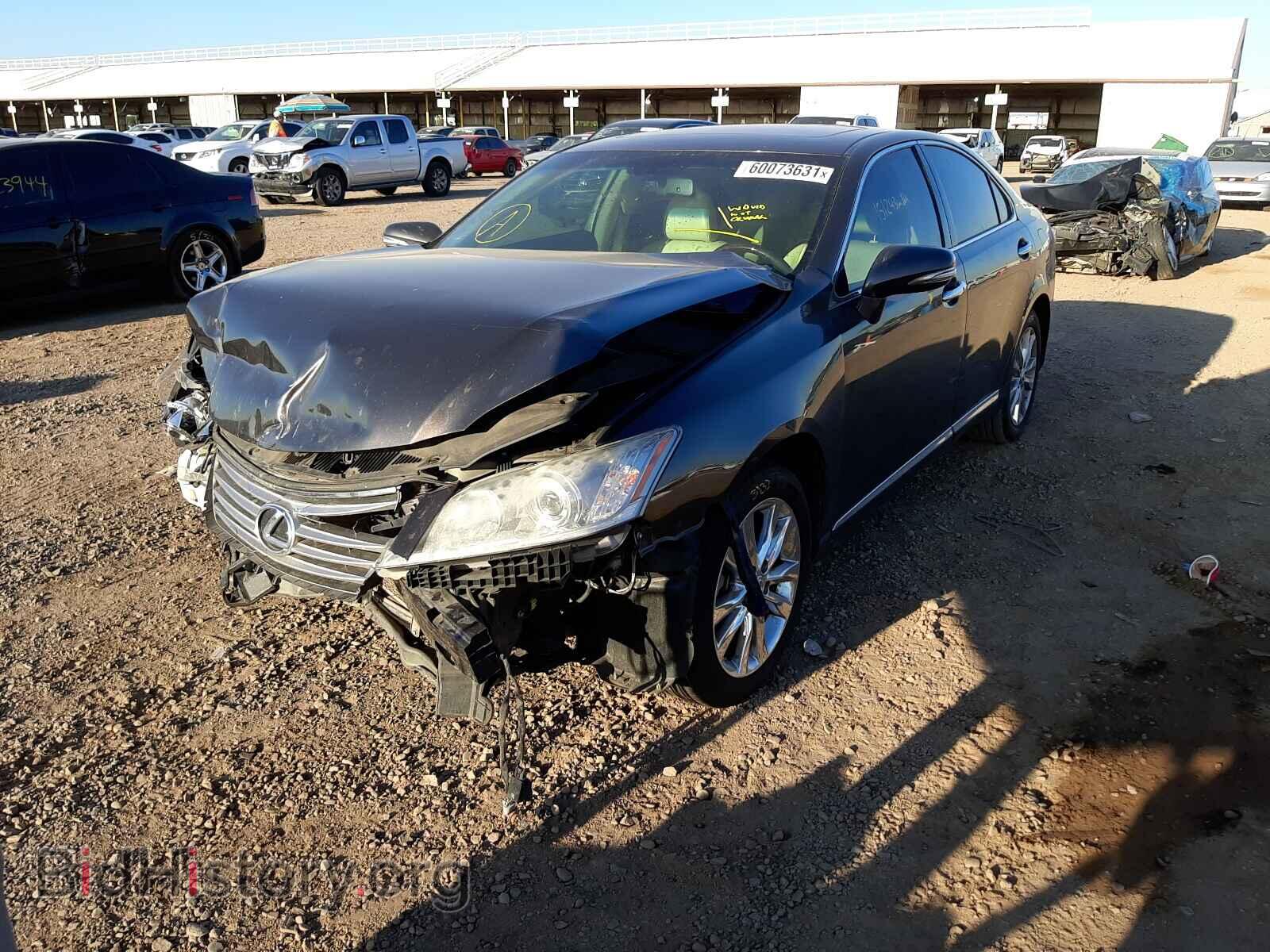 2011 LEXUS ES350 - VIN: JTHBK1EG2B2419990 - Фото 2
