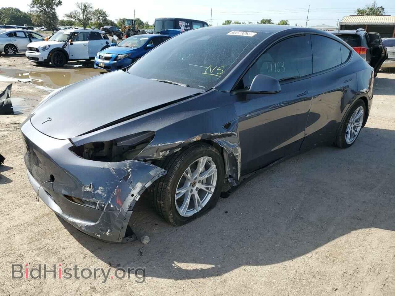 Photo 7SAYGAEE4NF522487 - TESLA MODEL Y 2022