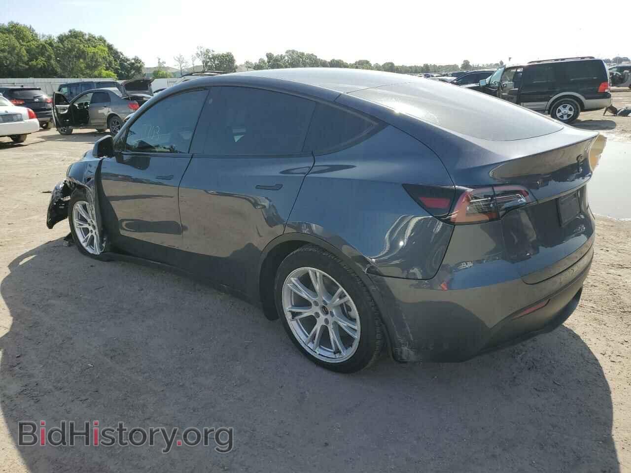 2022 TESLA MODEL Y - VIN: 7SAYGAEE4NF522487 - Фото 2