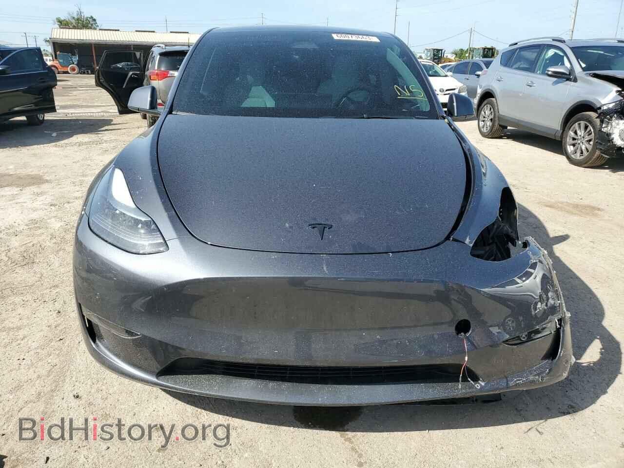 2022 TESLA MODEL Y - VIN: 7SAYGAEE4NF522487 - Фото 5