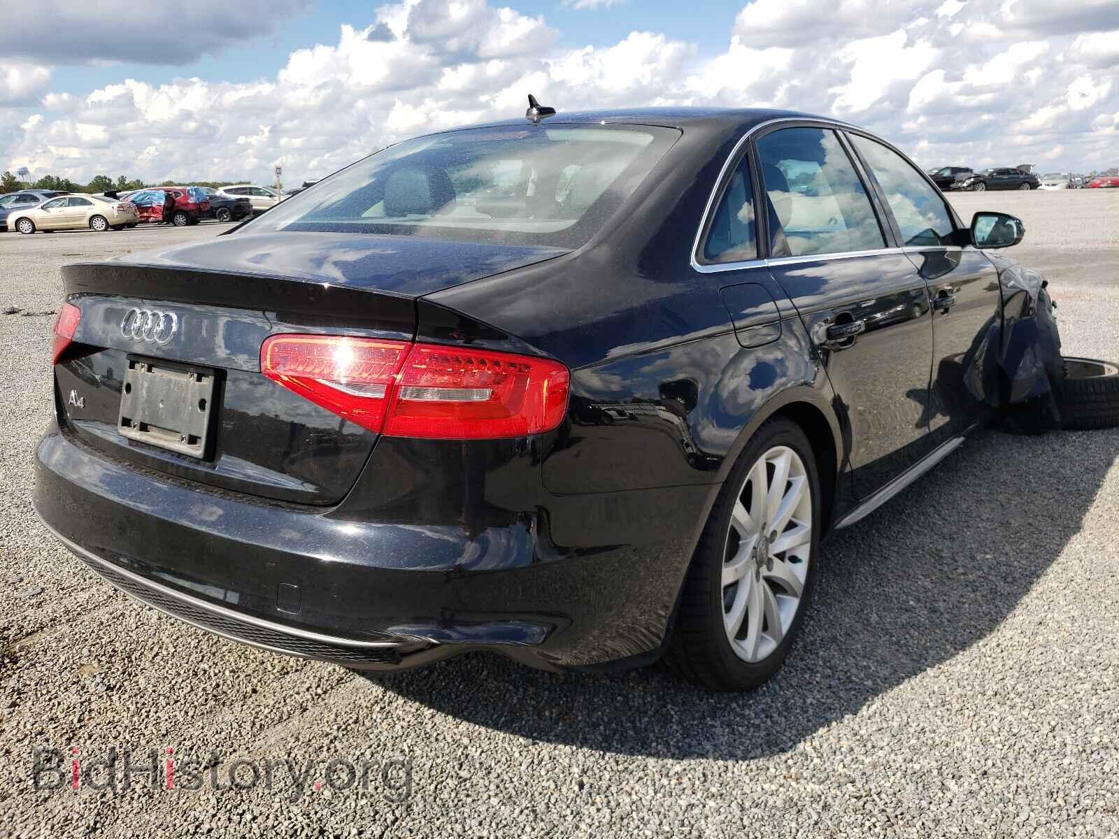 2014 AUDI A4 - VIN: WAUAFAFL7EN014690 - Фото 4