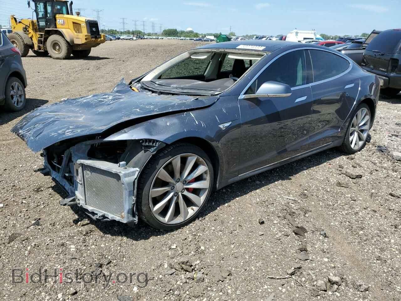 Photo 5YJSA1H1XEFP51995 - TESLA MODEL S 2014