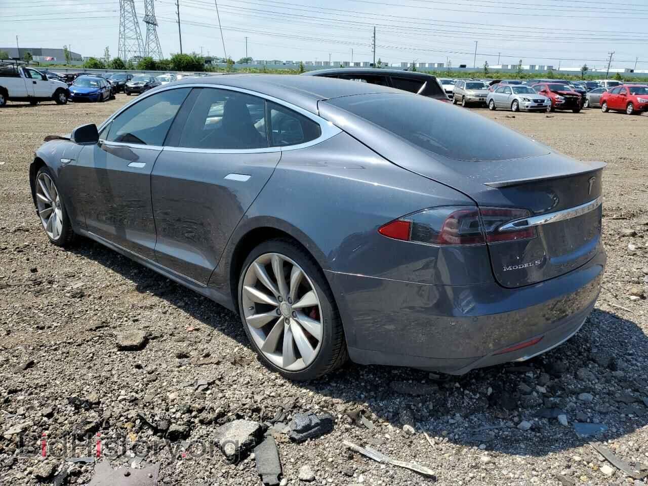2014 TESLA MODEL S - VIN: 5YJSA1H1XEFP51995 - Фото 2
