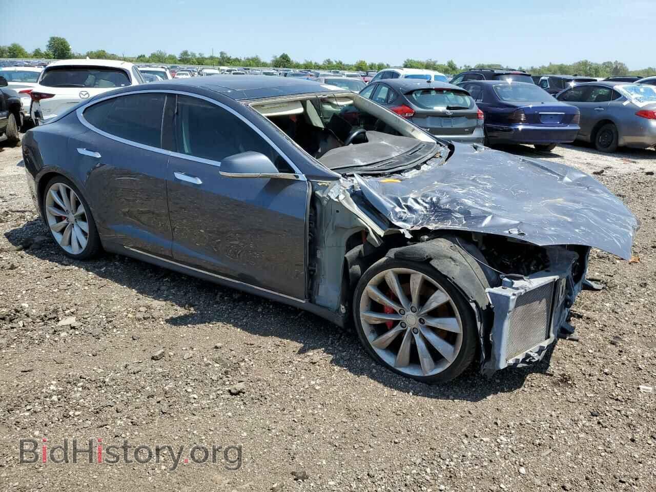 2014 TESLA MODEL S - VIN: 5YJSA1H1XEFP51995 - Фото 4