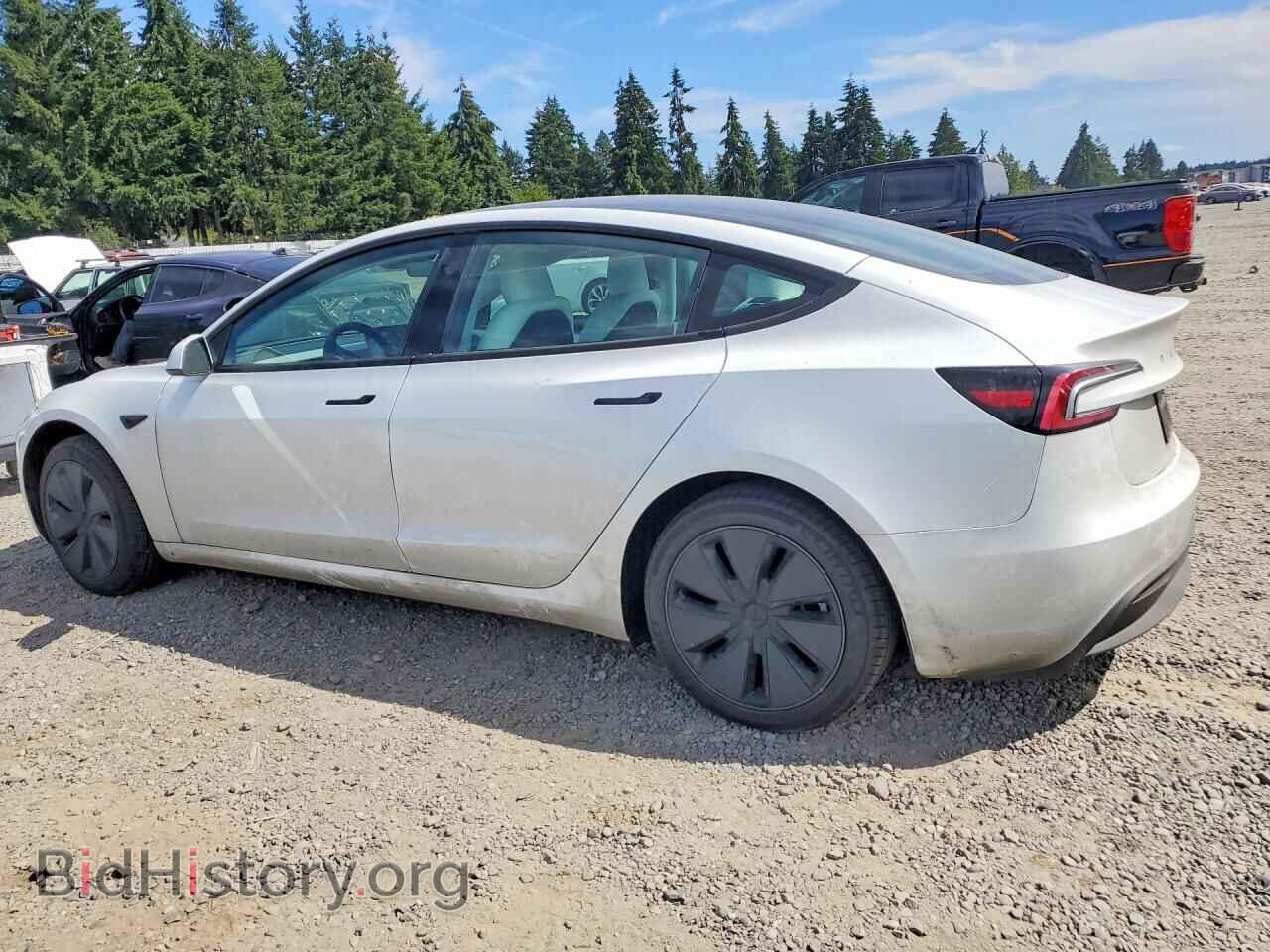 2026 TESLA MODEL 3 - VIN: 5YJ3E1EBXTF121221 - Photo 2