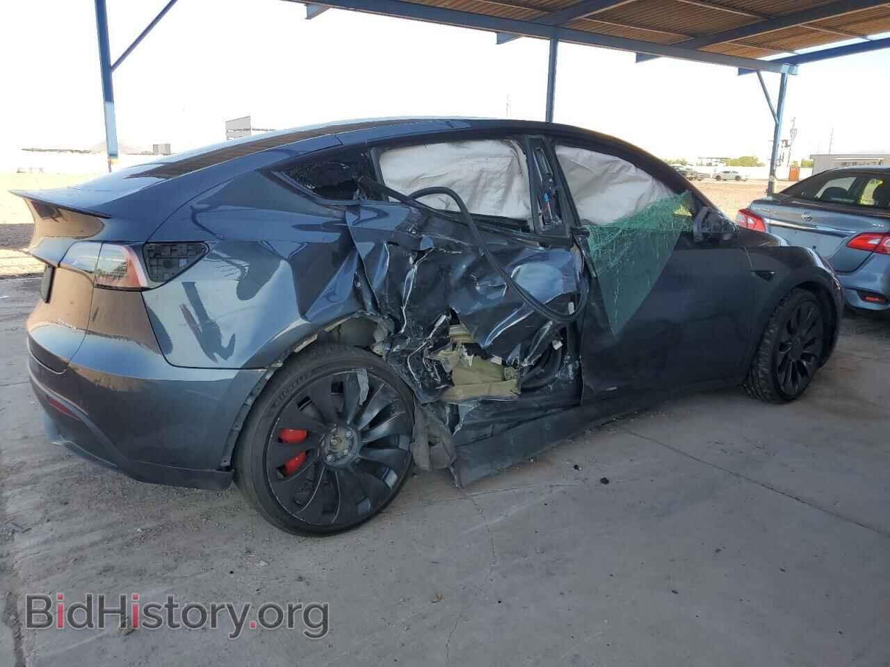 2022 TESLA MODEL Y - VIN: 7SAYGDEF6NF398880 - Фото 3