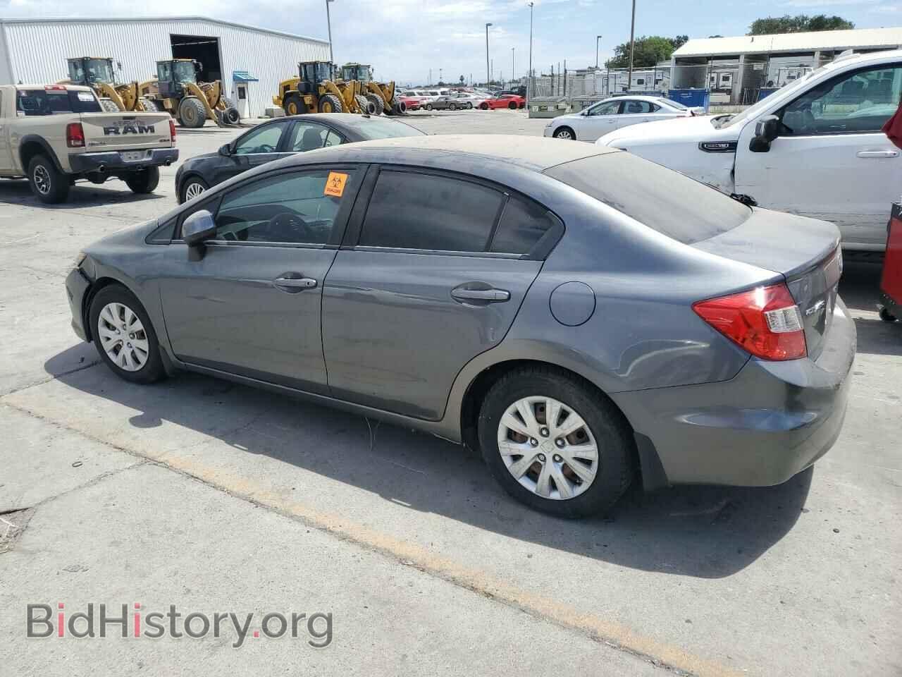 2012 HONDA CIVIC - VIN: 19XFB2F5XCE379345 - Фото 2