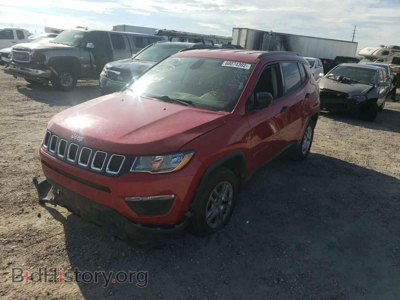 2018 JEEP COMPASS - VIN: 3C4NJCAB4JT123468 - Фото 2