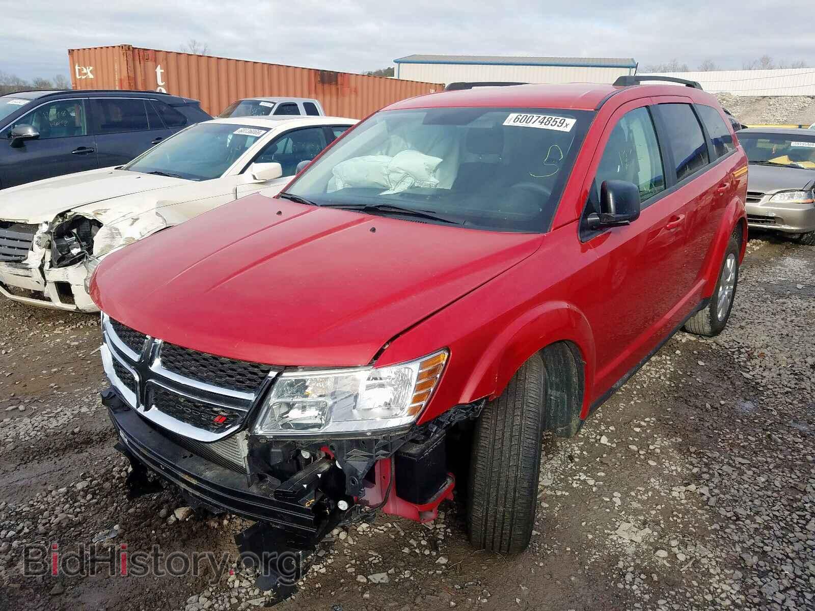 2018 DODGE JOURNEY - VIN: 3C4PDCAB5JT217570 - Фото 2