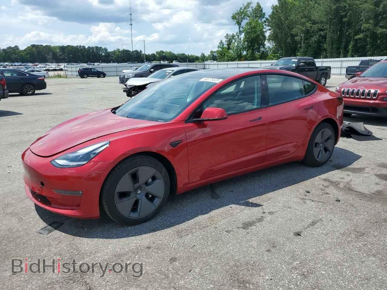 Фотография 5YJ3E1EB3MF053412 - TESLA MODEL 3 2021