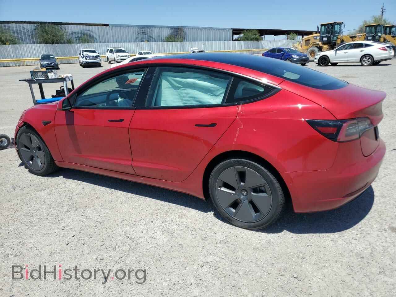 2021 TESLA MODEL 3 - VIN: 5YJ3E1EA3MF922727 - Фото 2
