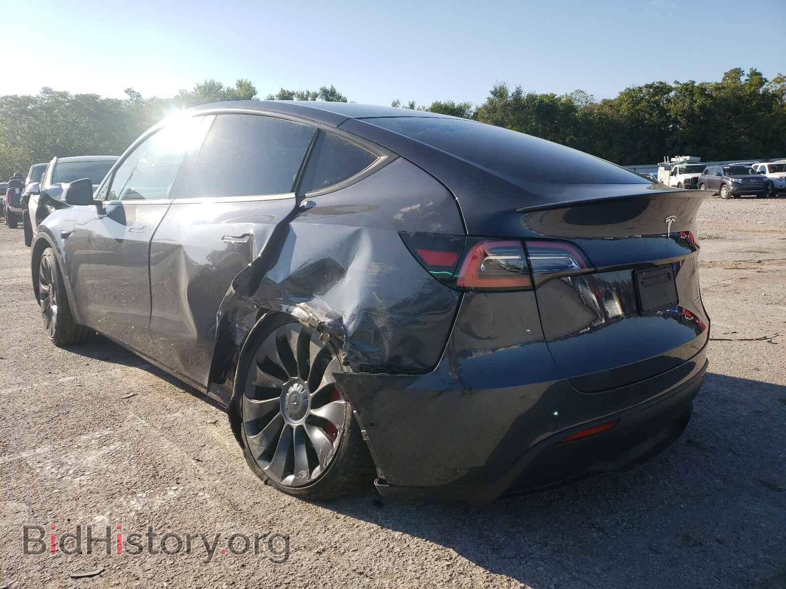 2020 TESLA MODEL Y - VIN: 5YJYGDEFXLF049876 - Фото 3