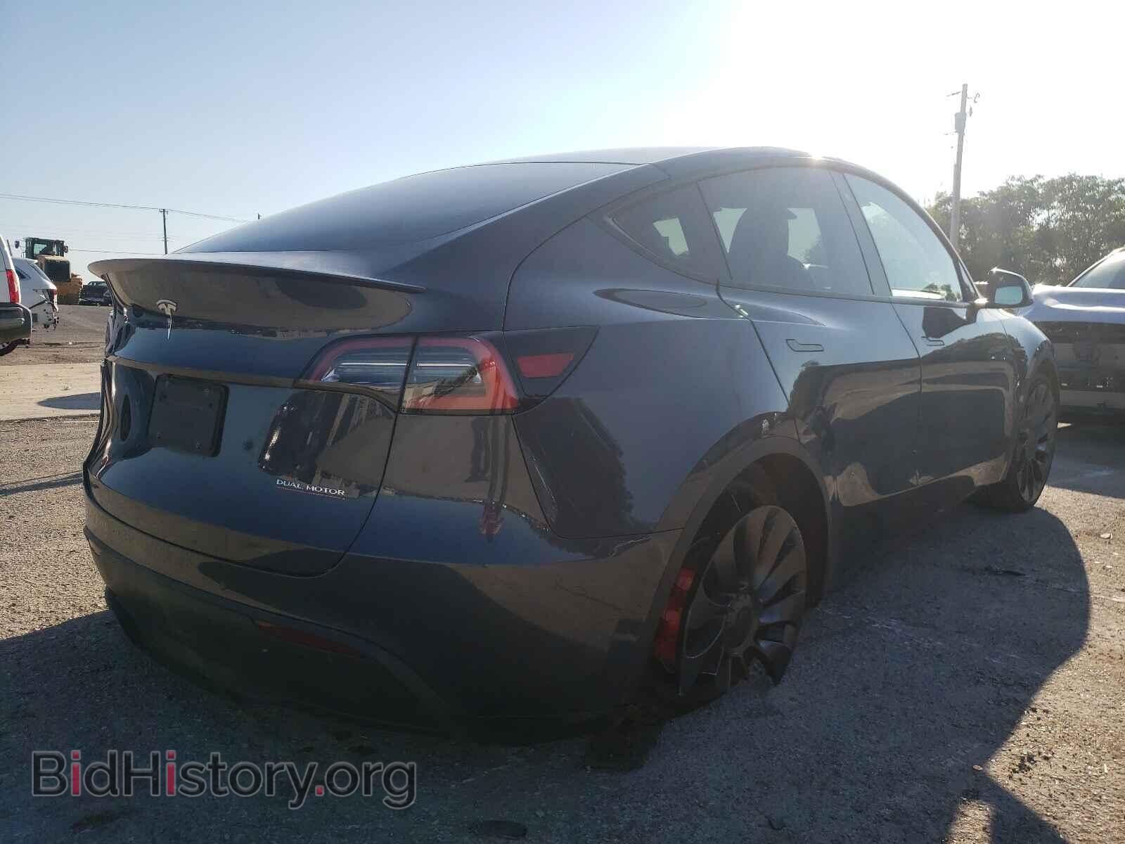 2020 TESLA MODEL Y - VIN: 5YJYGDEFXLF049876 - Фото 4