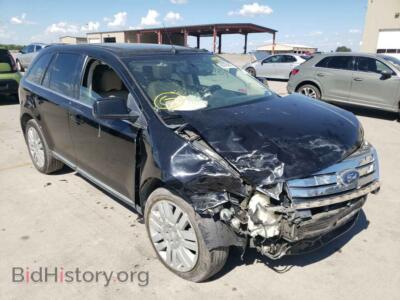 2008 Ford EDGE Edge Limit, черный — VIN 2FMDK39C98BB38202, Copart
