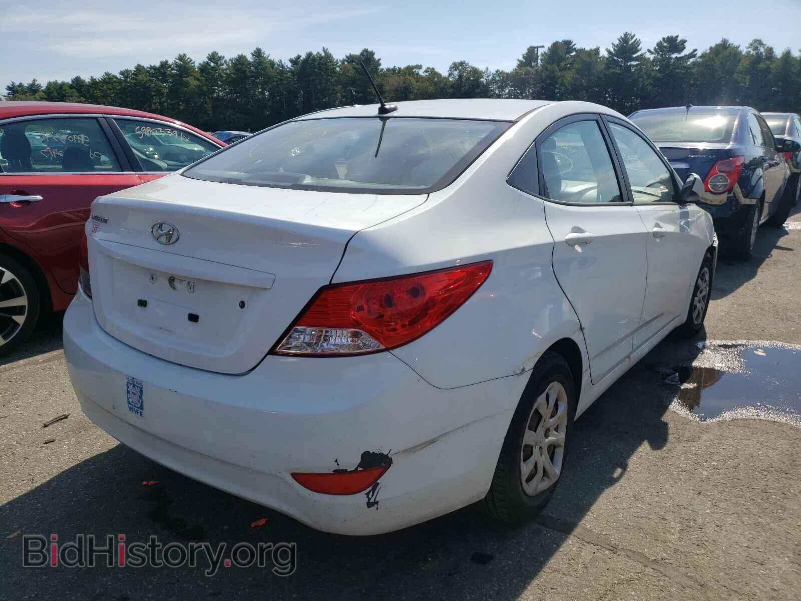 2014 HYUNDAI ACCENT - VIN: KMHCT4AE5EU693603 - Фото 4