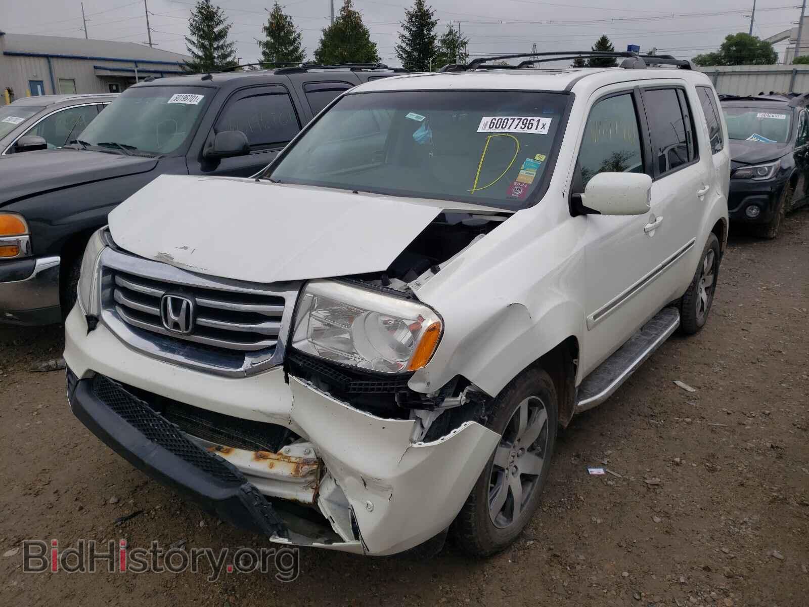 2012 HONDA PILOT - VIN: 5FNYF4H95CB013649 - Фото 2