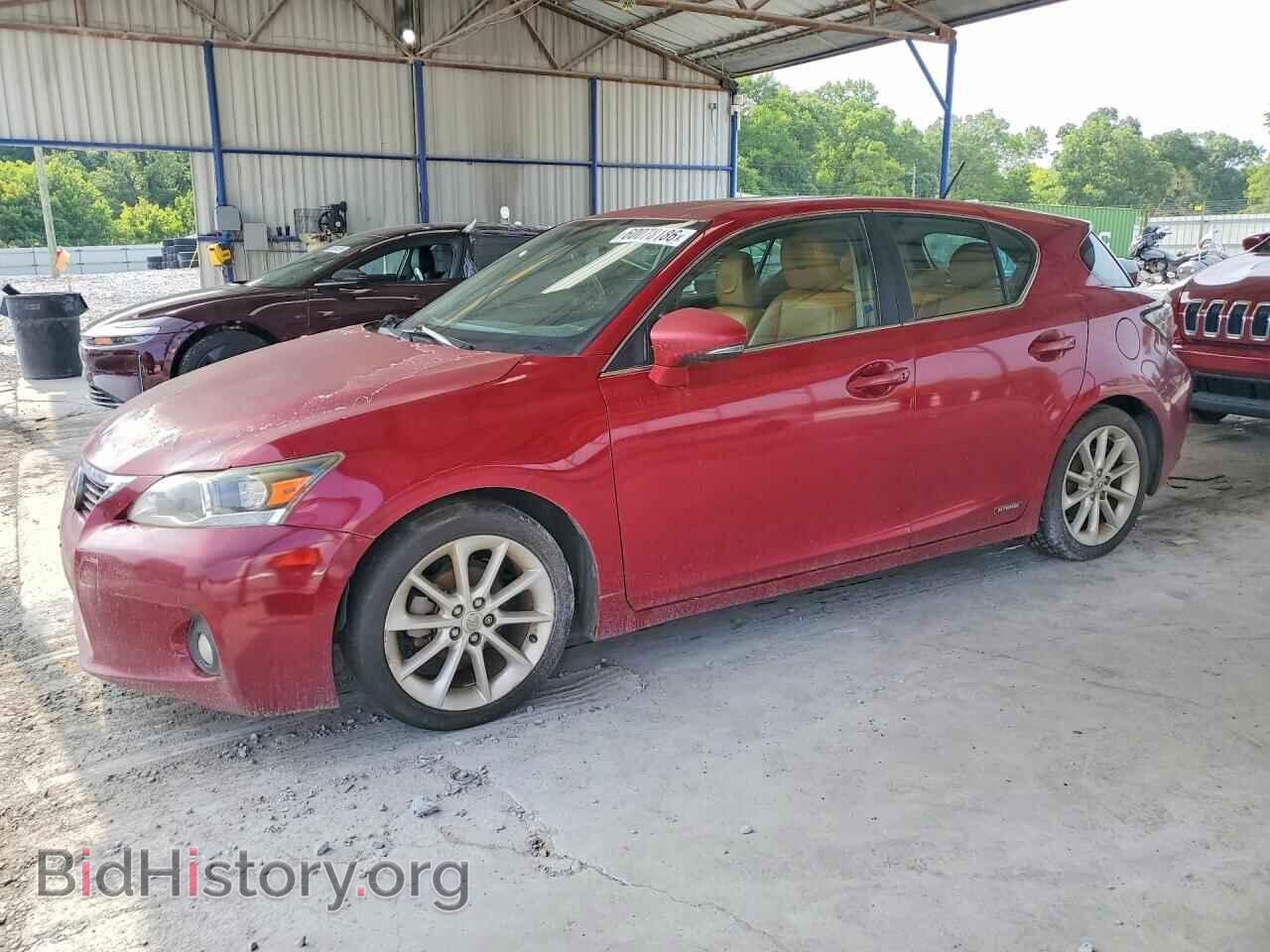 Photo JTHKD5BHXC2068049 - LEXUS CT 200 2012