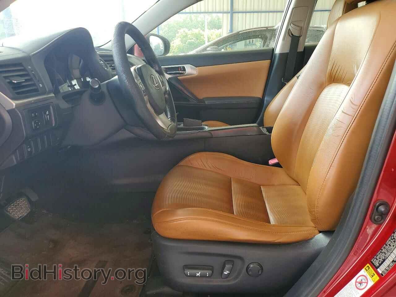 2012 LEXUS CT 200 - VIN: JTHKD5BHXC2068049 - Фото 7